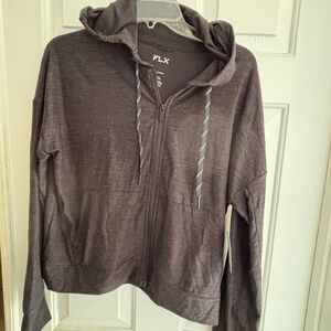 NWT Black FLX Travel/Leisure Hoodie Size M